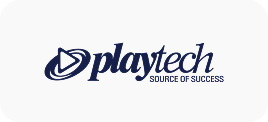 Winbox Playtech logo with play button icon and slogan Source of Success
