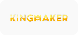 Winbox KingMidas logo with gold gradient text and crown icon on white background