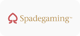 Winbox Spadegaming logo with red spade icon and gold text on white background